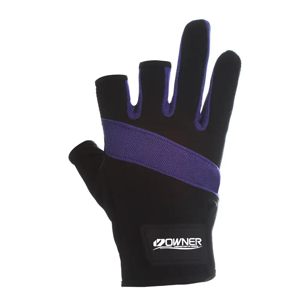 Anti-slip Fishing Gloves Anti-cut Imported sheepskin Cut three Fish Equipment UV Wear Protection Sports fishing gloves