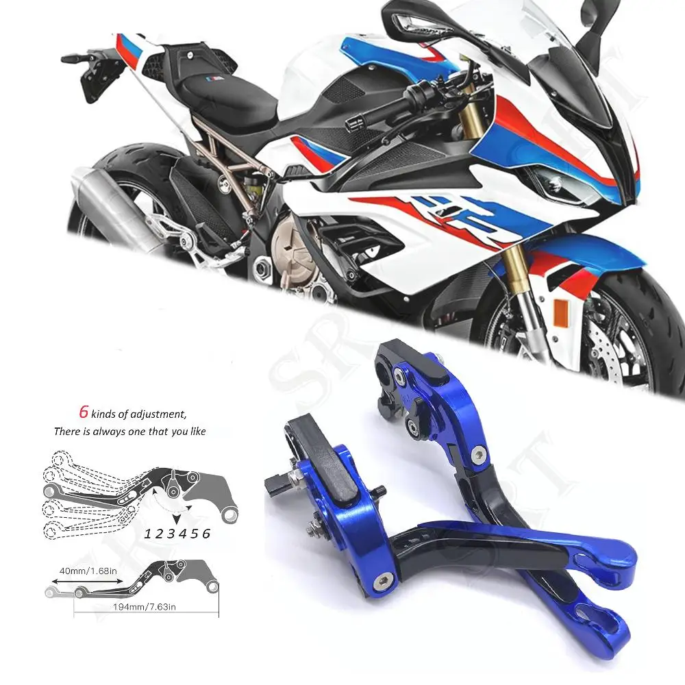 

Fit For BMW S1000R Motorcycle Accessories Adjustable Folding Extendable Brake Handle Clutch Levers S1000RR 2015-2019