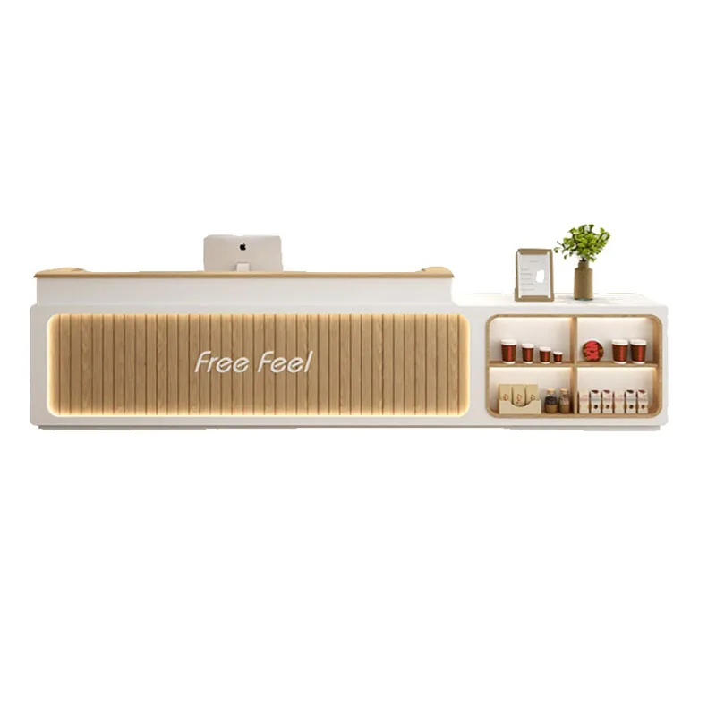 Рисунок 6 - Простые современные информационные столы для ресепшн