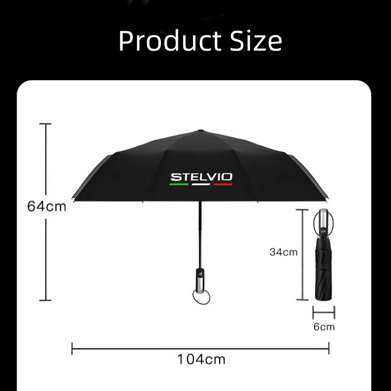 Car Sunshade Windshield Sunshade Windshield Sun Shade Car Automatic Folding Windproof Sunshade Umbrella for Alfa Romeo STELVIO