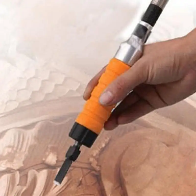 Wood Carving Tool Kit Woodworking Carving Kit Electric Engraving Bit Whittling Set For Beginner Grinding Detailing Hobby