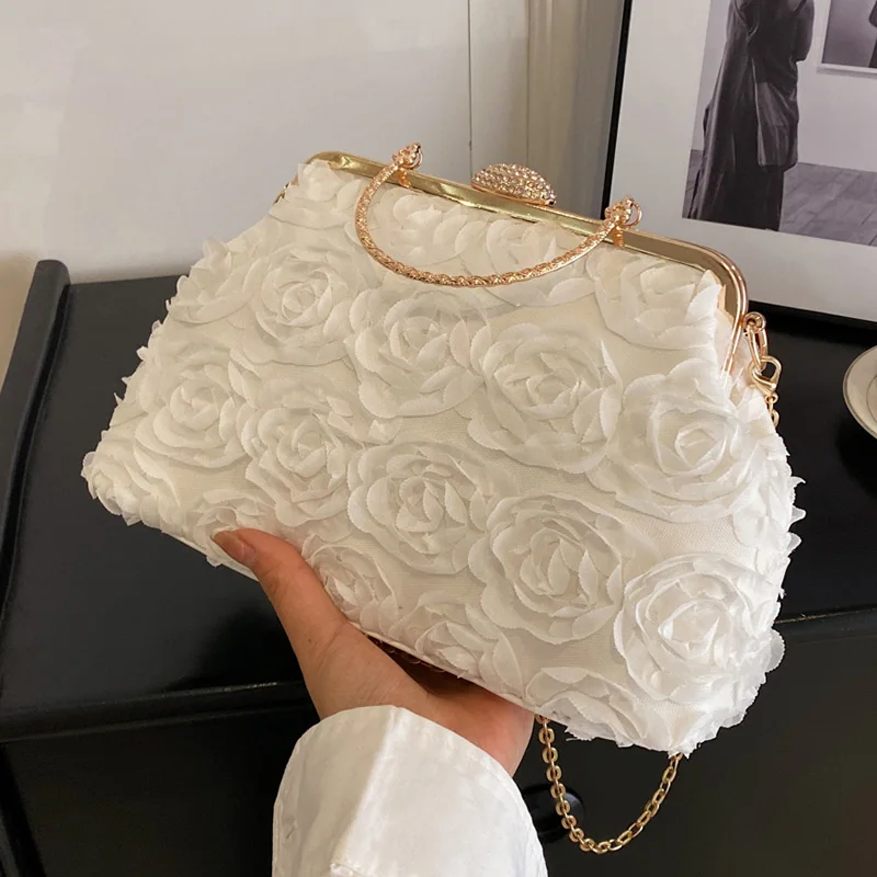 Designer Bags Vintage White Bag Chanel White Quilted Shoulder Bag