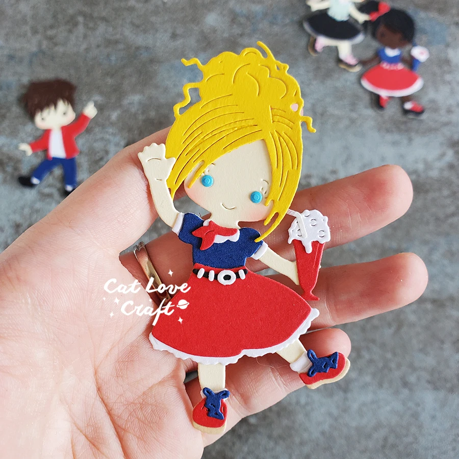 캣러브 양말 홉 파티 소년 소녀, 금속 절단 다이 스크랩북 스텐실 다이 컷 카드 제작, DIY 공예 엠보싱, 새로운 다이 2022