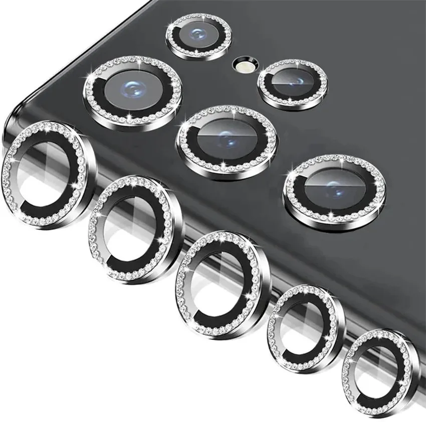 Cool Diamond Glass Drop-Proof Phone Camera Protective Case