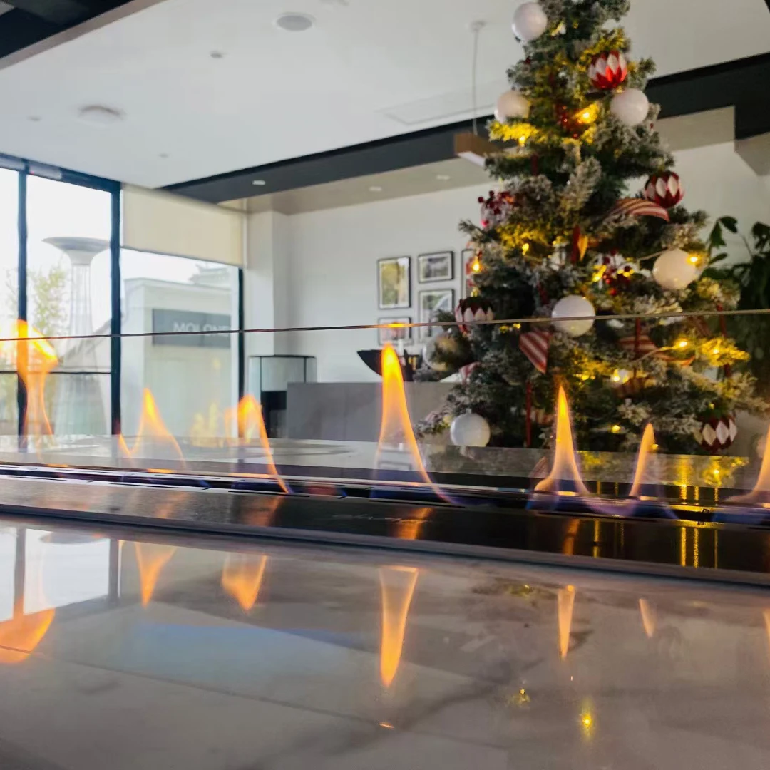 High Quality Indoor Bio Ethanol Fireplace Stoves 760mm Insert Smart Bio Ethanol Electric Fireplace 2