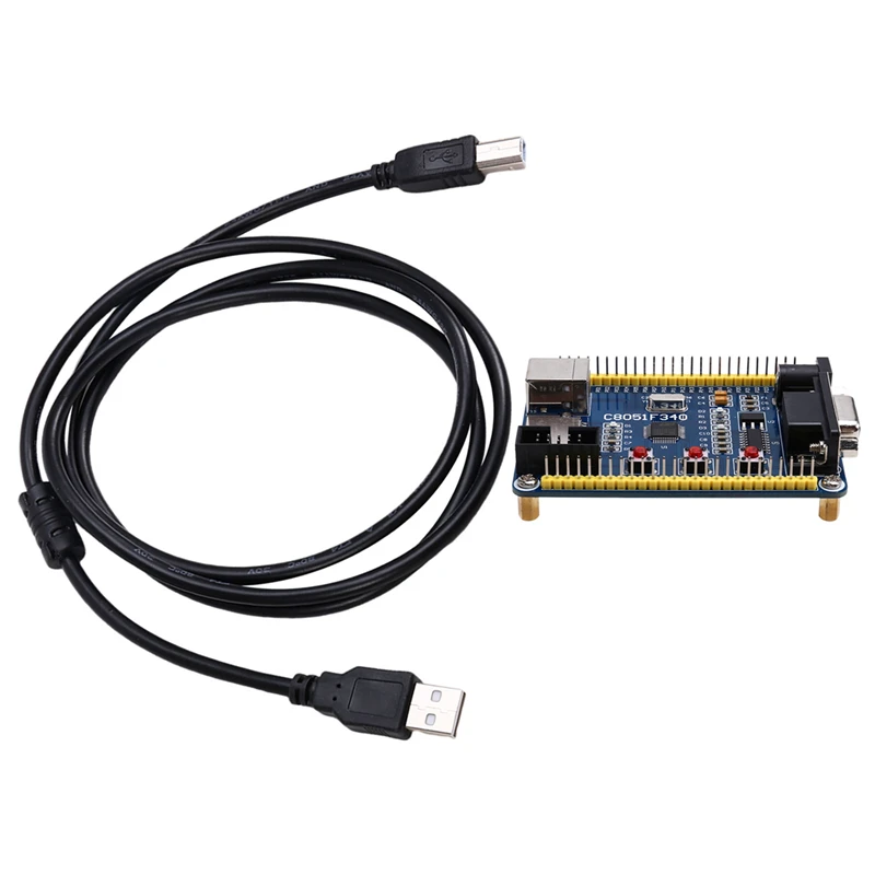 C8051F340 마이크로컨트롤러 개발 보드 코어 보드 학습 보드 시스템 보드-A76U