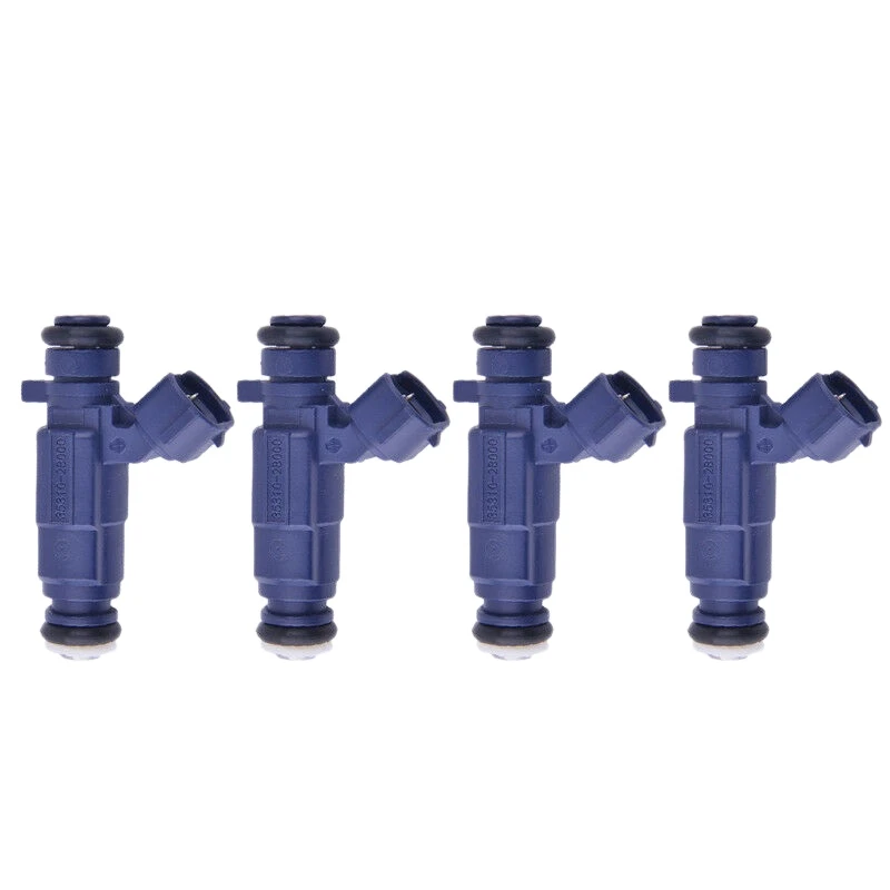 

4Pcs Car High Quality Fuel Injector For Hyundai I20 I30 Kia Ceed 1.4L 2006-2012 35310-2B000