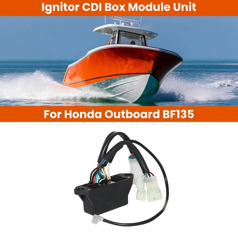 

Блок модуля зажигания CDI 38580-ZY6-003 для подвесного двигателя Honda BF135 38580-ZY6-013, запчасти, аксессуары