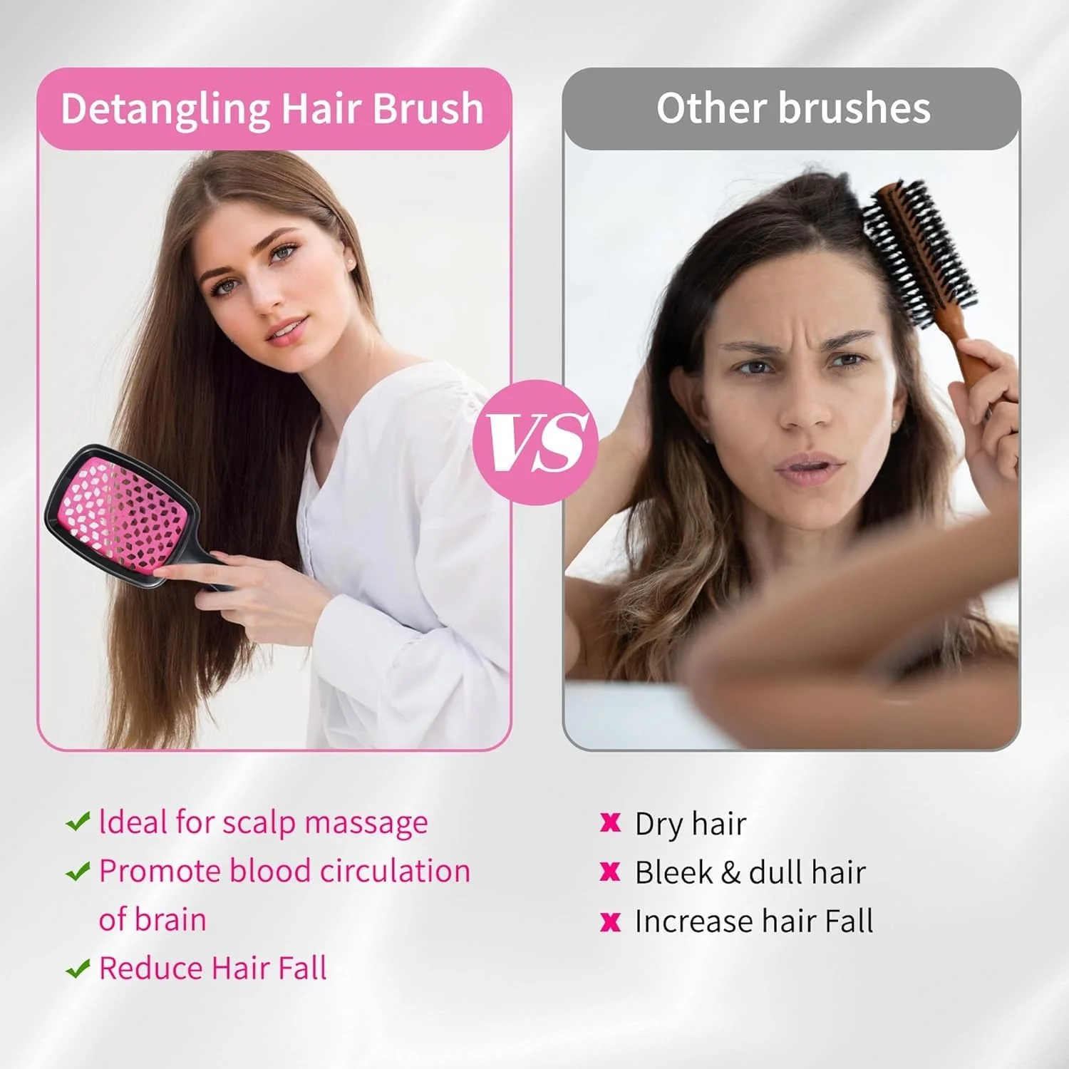 Massage Anti-static Hollow Out Wet Comb Curly Air Cushion Tangled Hair Hair Brush Hair Brushes Barber Salon Styling Tool 5