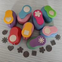 18mm Square 2.5cm Wave Circle Balloon Craft Scrapbooking Machine School Paper Cutting Cutter Puncher Eva Hole Punch Embossing 4