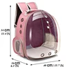 Cat Pet Carrier Backpack Transparent Capsule Bubble Pet Backpack Small Animal Puppy Kitty Bird Breathable Pet Carrier for Travel 2