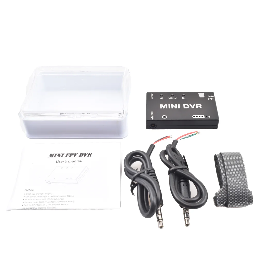 미니 DVR fpv 모듈 NTSC/PAL 전환 가능한 내장 배터리 RC 모델 용 비디오 오디오 FPV 레코더 레이싱 FPV Drone