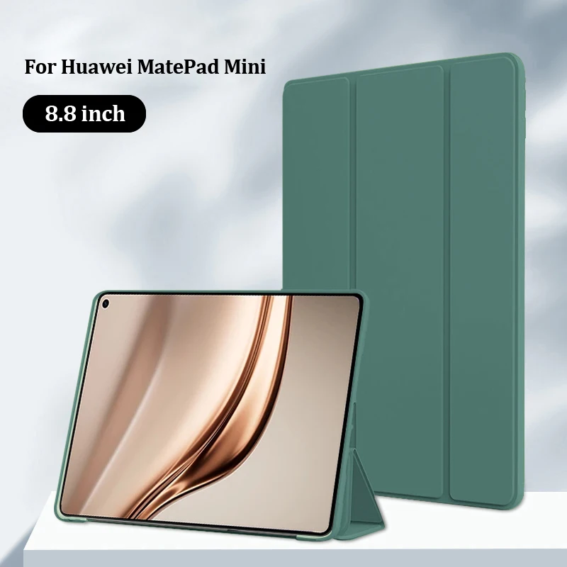 Premium Trifold Leather Stand Case