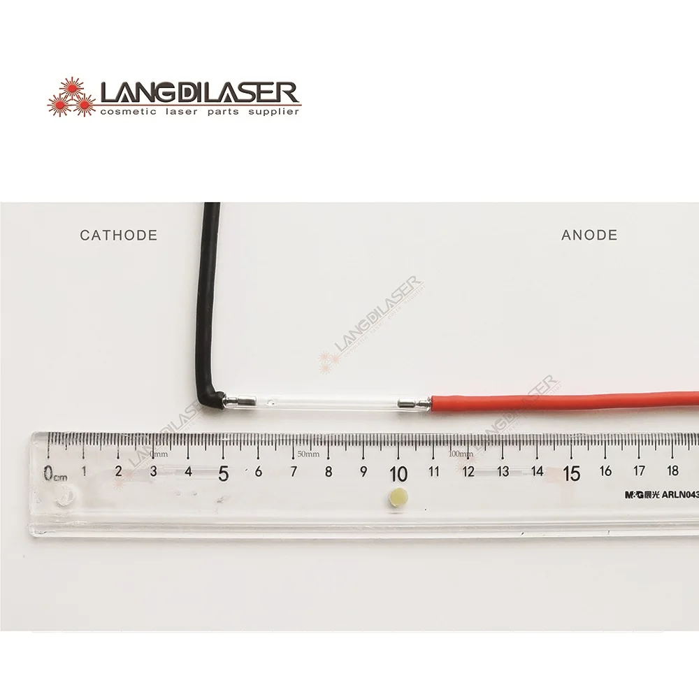 CustomizedXenonArcFlashLampSize54060FCathodeBendOuterDia