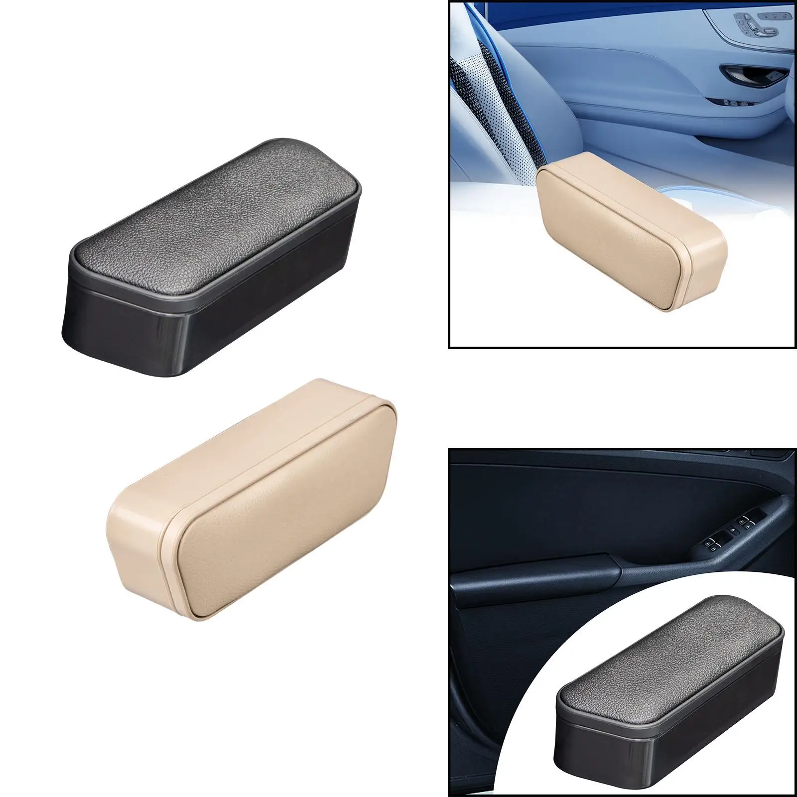 Car Armrest Elbow Support Armrest Box Mats Armrest Cushion for Trucks Suvs