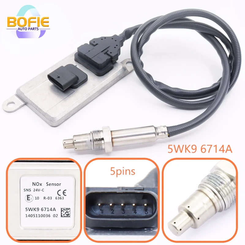 Sensore Di Ossigeno Nitrox 5Wk96612F Per Scania Truck Nox Sensor 2020691 2296799 1872080 2247379