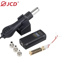 JCD Hot air gun 8858 Micro Rework soldering station LED Digital Hair dryer for soldering 700W Heat Gun welding repair tools 1