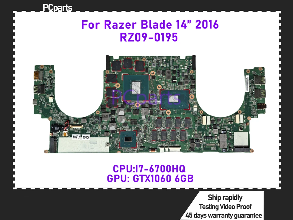 PCparts Original RZ09-0195 For Razer Blade 14 2016 Laptop - Main Image