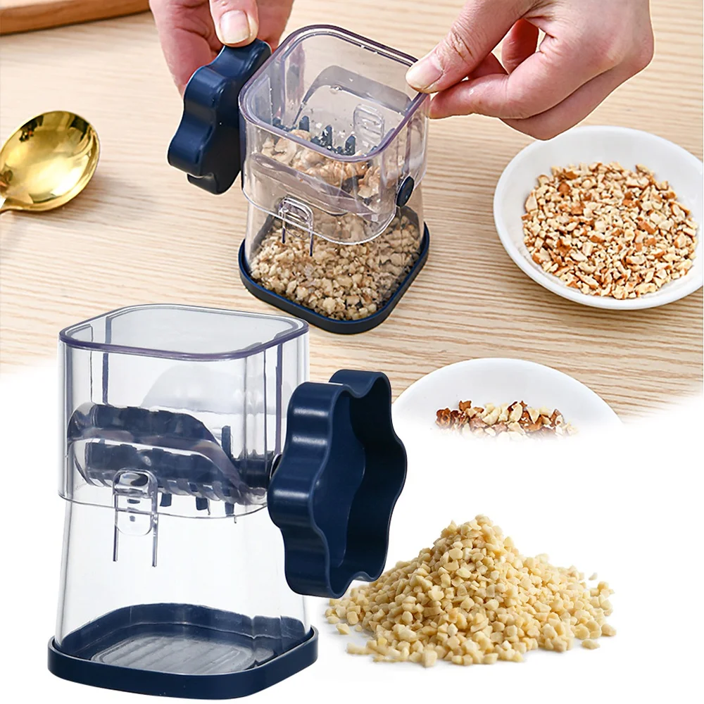 Food Chopper Nut Chopper Grinder Hand Crank For All Nuts Walnut Pecans,  Kitchen MultiChopper Shredder For Making Toppings - AliExpress