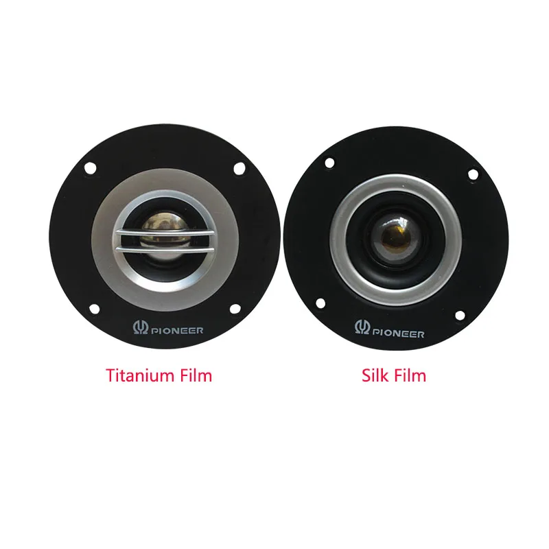 2 PièCes 2 Pouces DôMe Tweeter Haut-Parleur Unité Chinois Soie