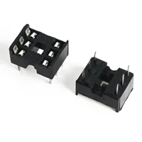10pcs DIP IC Sockets 6P/8P/14P/16P/18P/20P/24P/28P Adaptor Solder Integrated Circuits Sockets Electronic Component - Image 2