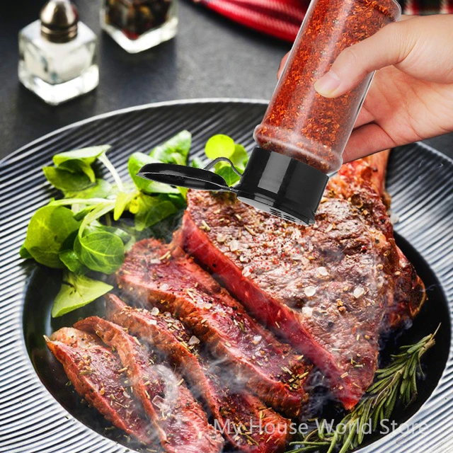 다용도 양념용 플라스틱 항아리: 주방 정리와 향신료 보관에 필수