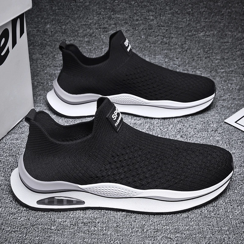 

Fujeak All Season Fashion Sock Shoes Non-slip Casual Running Shoes Plus Size Sneakers Breathable Mesh Shoes for Men Light Shoes