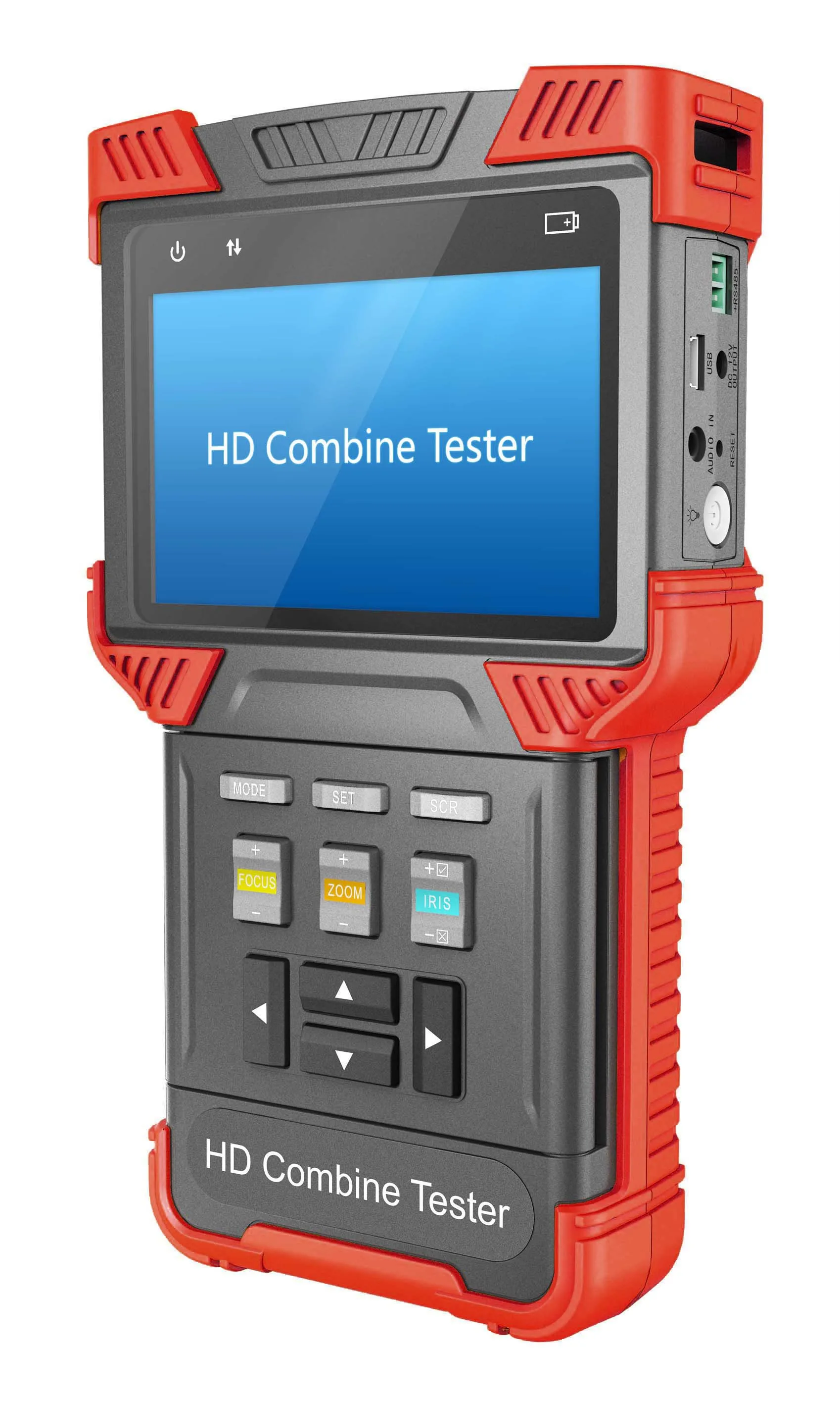 Free DT-T70 4.0 Inch HD Combine CCTV Tester Monitor H.264/ H.265/ 4K IP Analog Camera Tester with ONVIF TDR RJ45 Cable Test