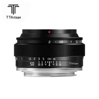 TTArtisan 50mm F2 Full Frame Manual Focus Prime Portrait Lens for Sony E Nikon Z Fuji X Leica Sigma L Mount ZVE10 A7C Z6 Z7 XM5 - Image 2
