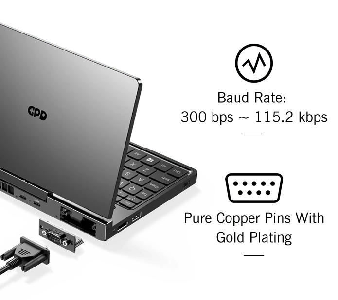 GPD pocket4 handheld mini laptop small portable operation and maintenance game office 8.8-inch touch screen