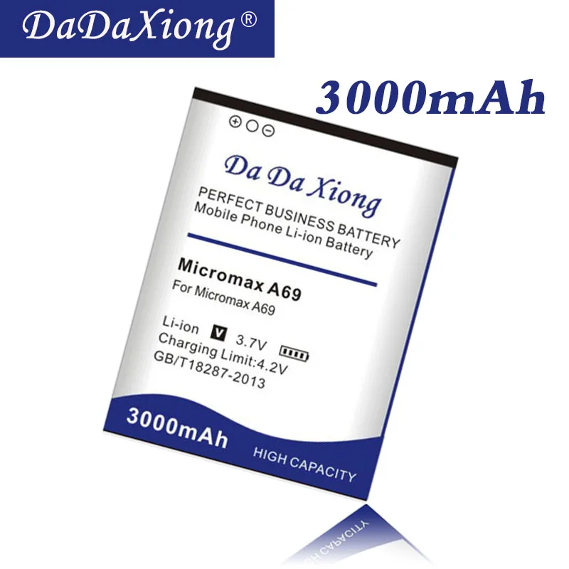 

DaDaXiong 3000mAh For Micromax A69 Phone Battery