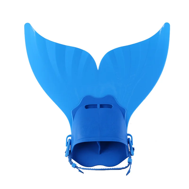 Swim Diving Mermaid Fins Free Diving Breaststroke Silicone Non-slip Children Professional Diving Training Swimming Fins 6