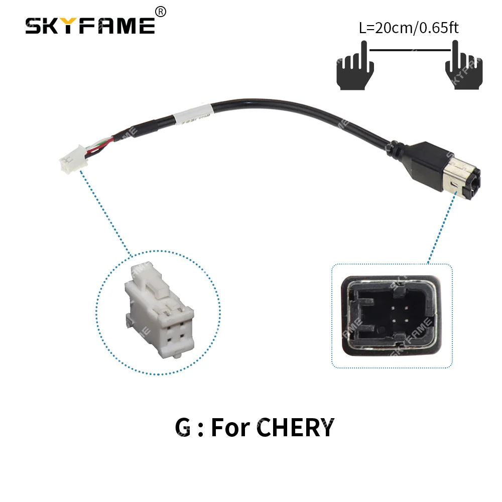 4pin Original USB Converter Cable Adapter for Car Android