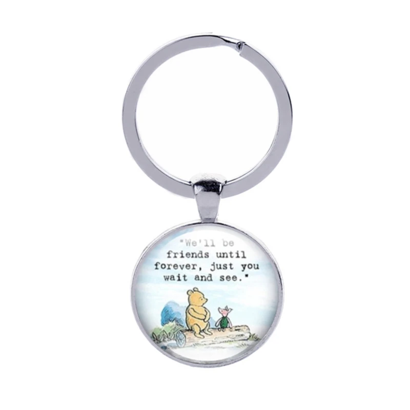 Best Friend Keychain • Long Distance Friendship • Best Friend Gift