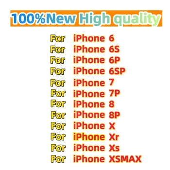 Batterie per cellulari nuove al 100% di alta qualità per iPhone 6/6s/6sp/6p/7/7p/8/8p/x/xs/xr/xsmax Spedizione rapida + Strumenti