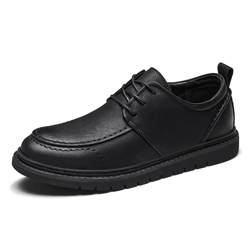

New men's leather shoes business casual shoes 2023 soft soled men's dress shoes casual walking shoes
