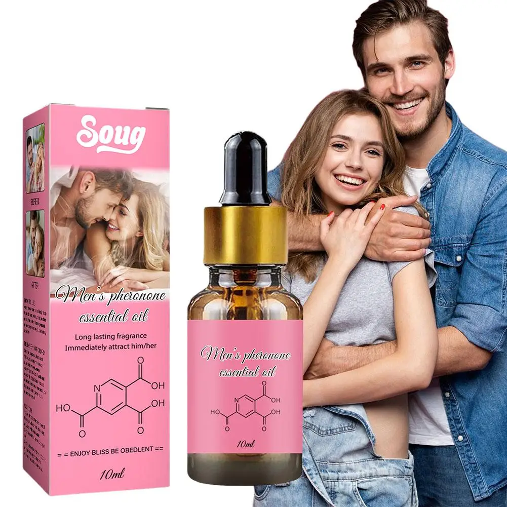 LANBENA 10ml Essential Oil Pheromone Perfume Oil For Men Women Long-lasting Natural Refreshing Body Perfume Fragrance