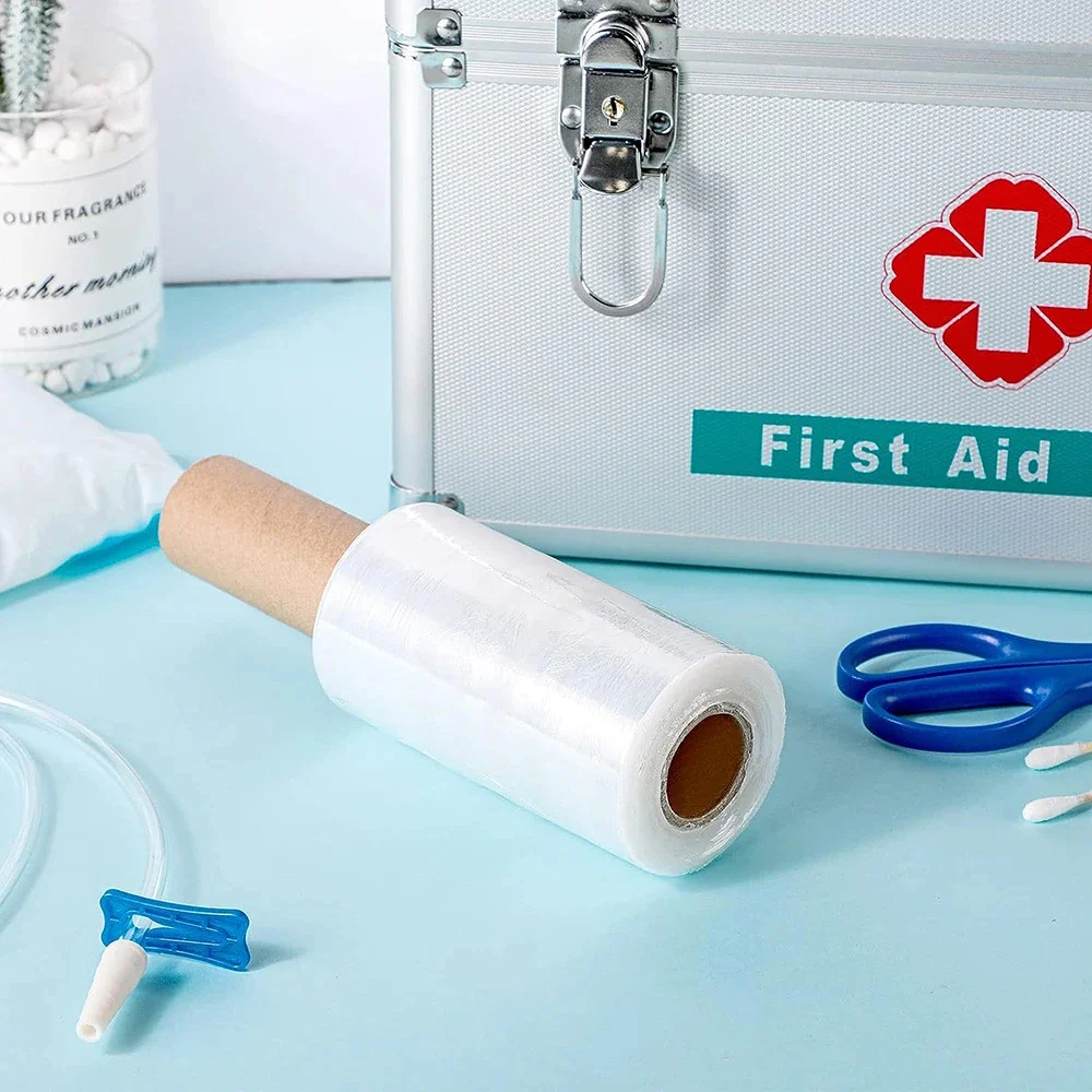 Plastic Film For Fixing Ice Bags And Mobile Devices