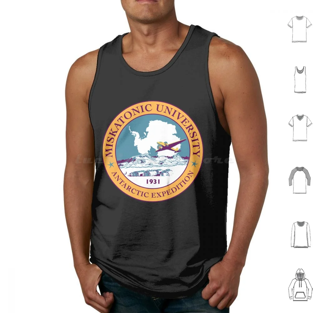 

Miskatonic University Antarctic Expedition Of 1931 Classic Tank Tops Print Cotton Miskatonic University Antarctic