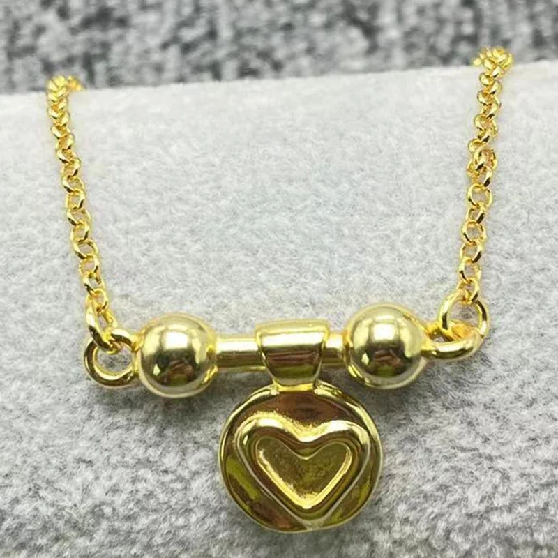 

2023 модное неодежное ожерелье с подвеской в виде букв «сделай сам» 925, романтический подарок на день рождения для женщин