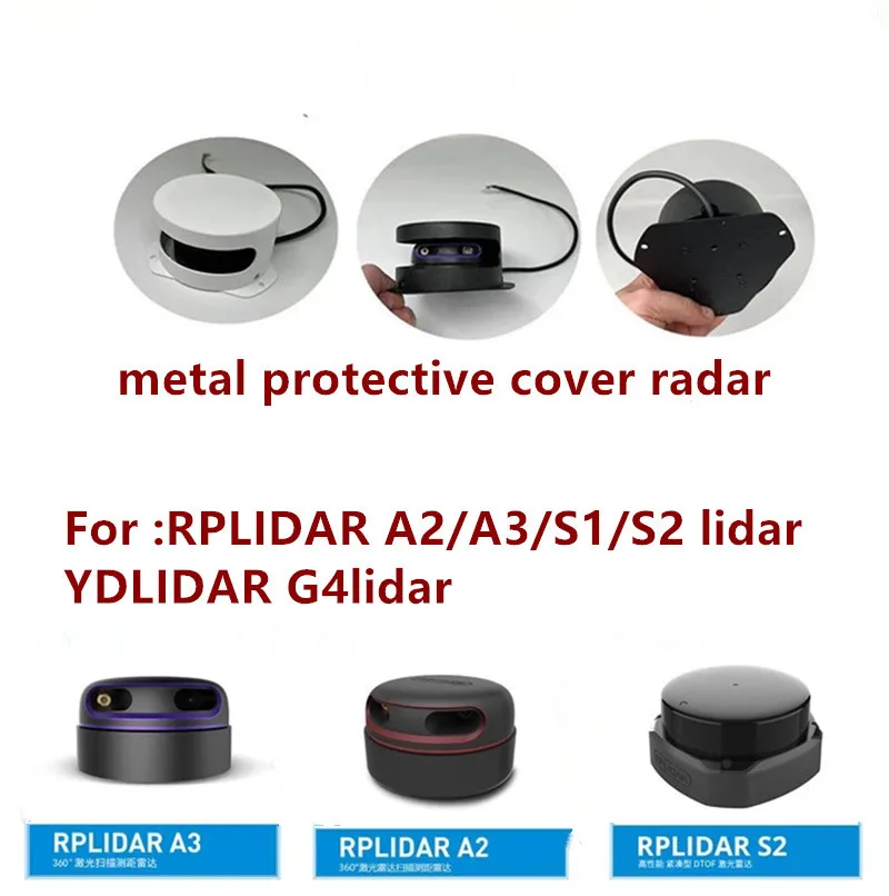 YDLiDAR G4 Slamtec RPLiDAR A2 A3 S2 Lidar Omni-directional Protective Cover Anti-trample Radar Cover 3