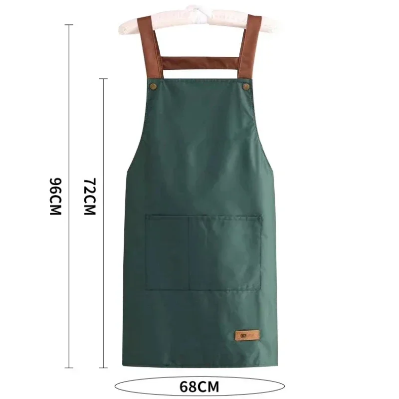 Resistant Dirt Waterproof Oil Apron Household Kitchen Cooking Adult Work Clothes Accessories