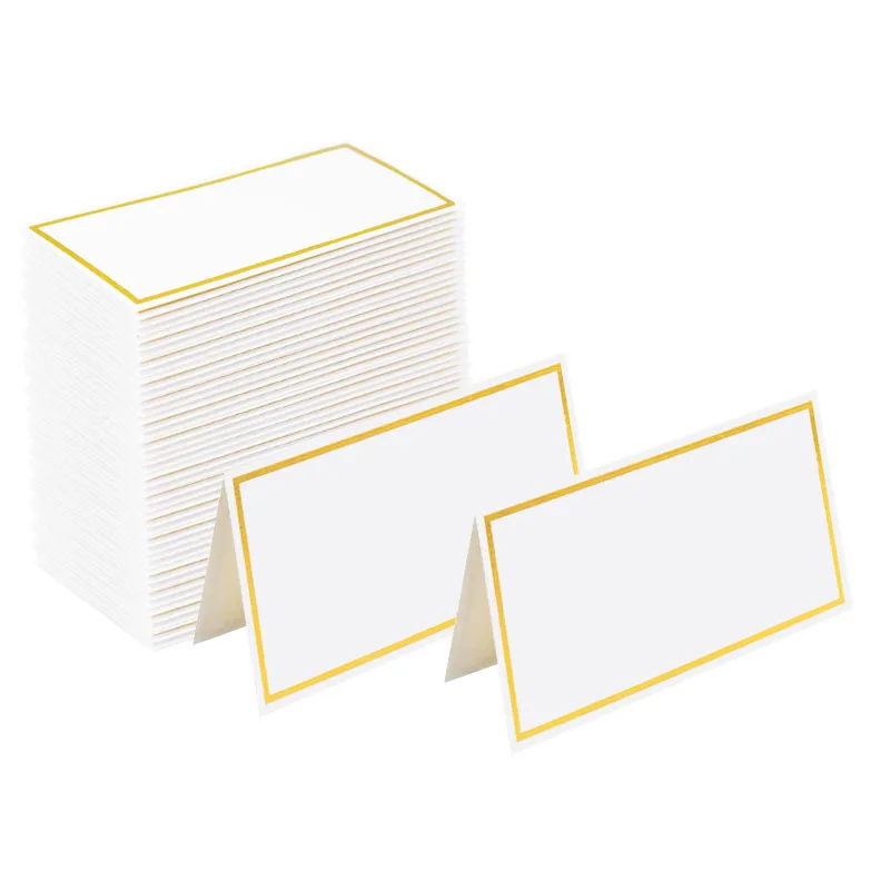 30/60Pcs Segnaposto Abbronzante Bianco Segnaposto Numero Di Posti A Sedere Per Matrimoni Decorazione Per La Tavola Biglietto Di Auguri Per La Festa Di