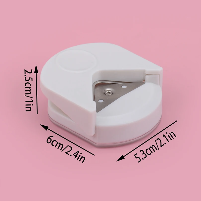 Mini Rounders Paper Puncher Scrapbooking R4 Sharp Corner Trimming Card Photo Cutter Supplies Cortador De Papel Corner Trimmer