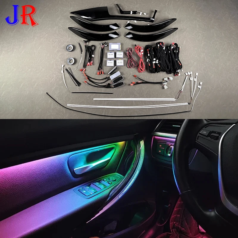 

RGB Dynamic Colour Atmosphere Light Fit for BMW 3 Series 3GT F30 2014 2015 - 2019 App Control 256 Color Symphony Decorative Lamp