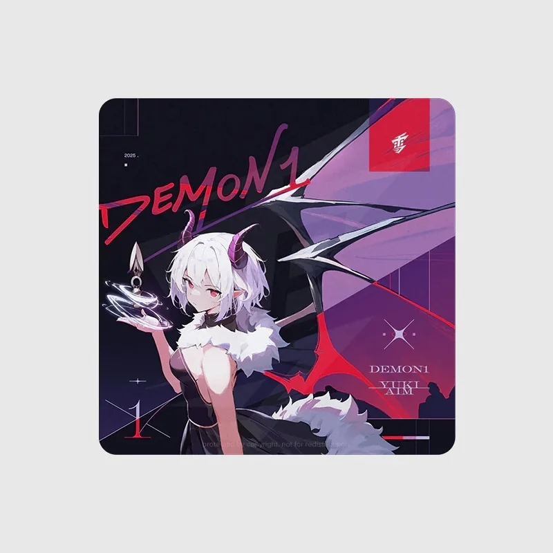 マウス・トラックボール YukiAim x Demon1 Glass Mousepad Yuki Aim x Demon1 - Glass Mousepad