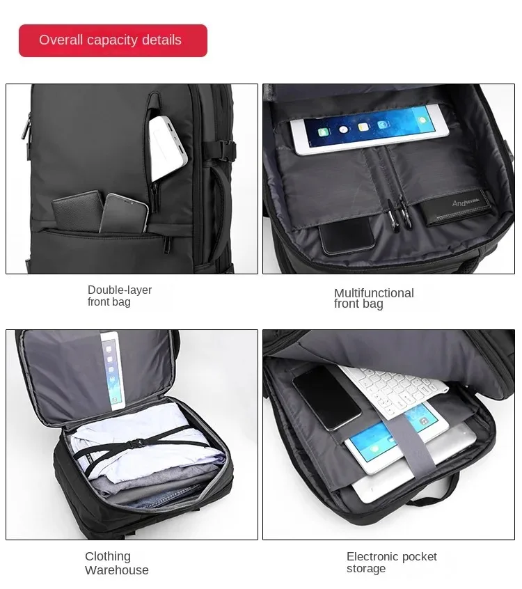 Original Xiaomi Urban Men's Commute Laptop Backpack 17 inch Notebook Bag Women Casual Travel Backpacks Big Capacity Handbags