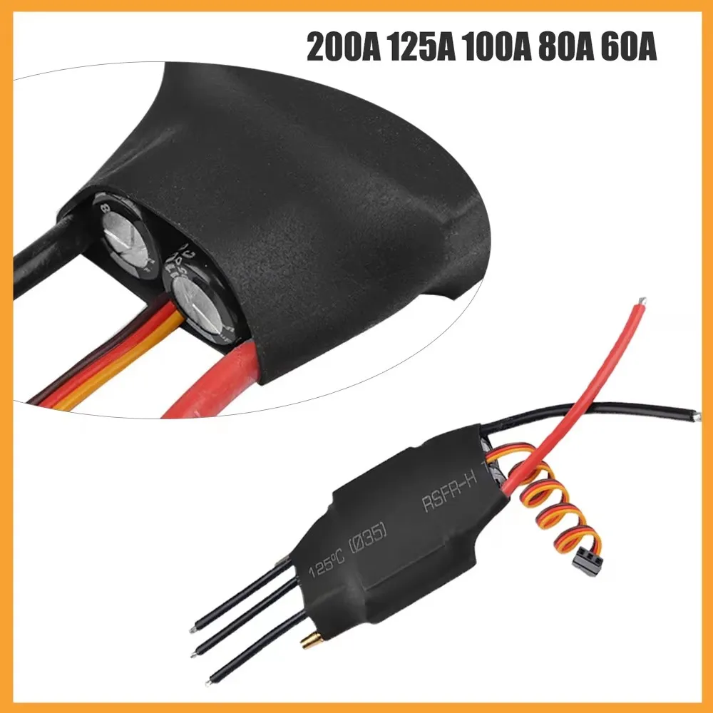 Contrôleur de vitesse ESC 100A avec ventilateur de refroidissement pour modélisme RC