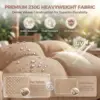 Double Papasan Rocking Chair Indoor Outdoor, 2 Person Wicker Rocking Egg Chair with Cushions for Relaxing/Napping, Sensory Comfort