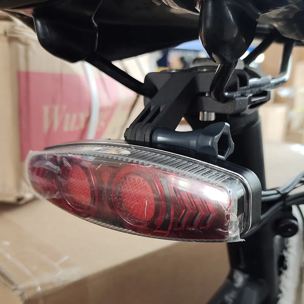 Holder Taillight Mount Black Components 1 Piece 1x 80x55mm ABS Bicycle Accessories E-Bike Equipment